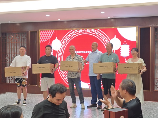 Fujian Taian Lamination Film Co., Ltd. Повторен банкет на фестивалот во средината на есента, ново патување.